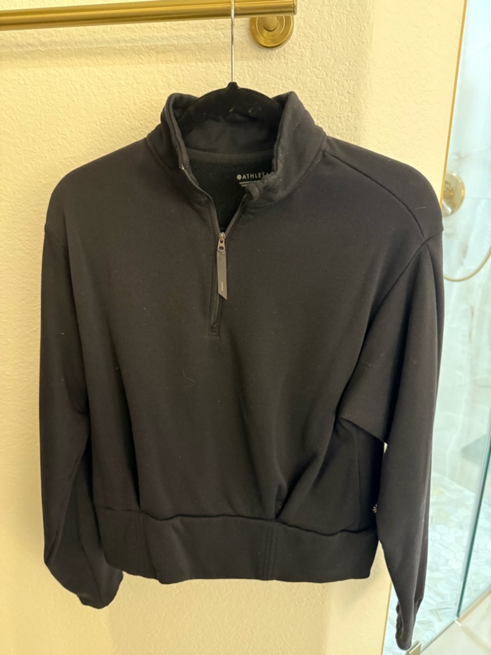 Athleta
 Black Quarter-Zip